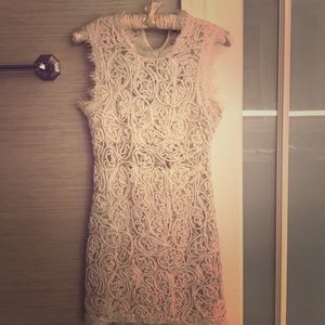 A classy and cute lace dress